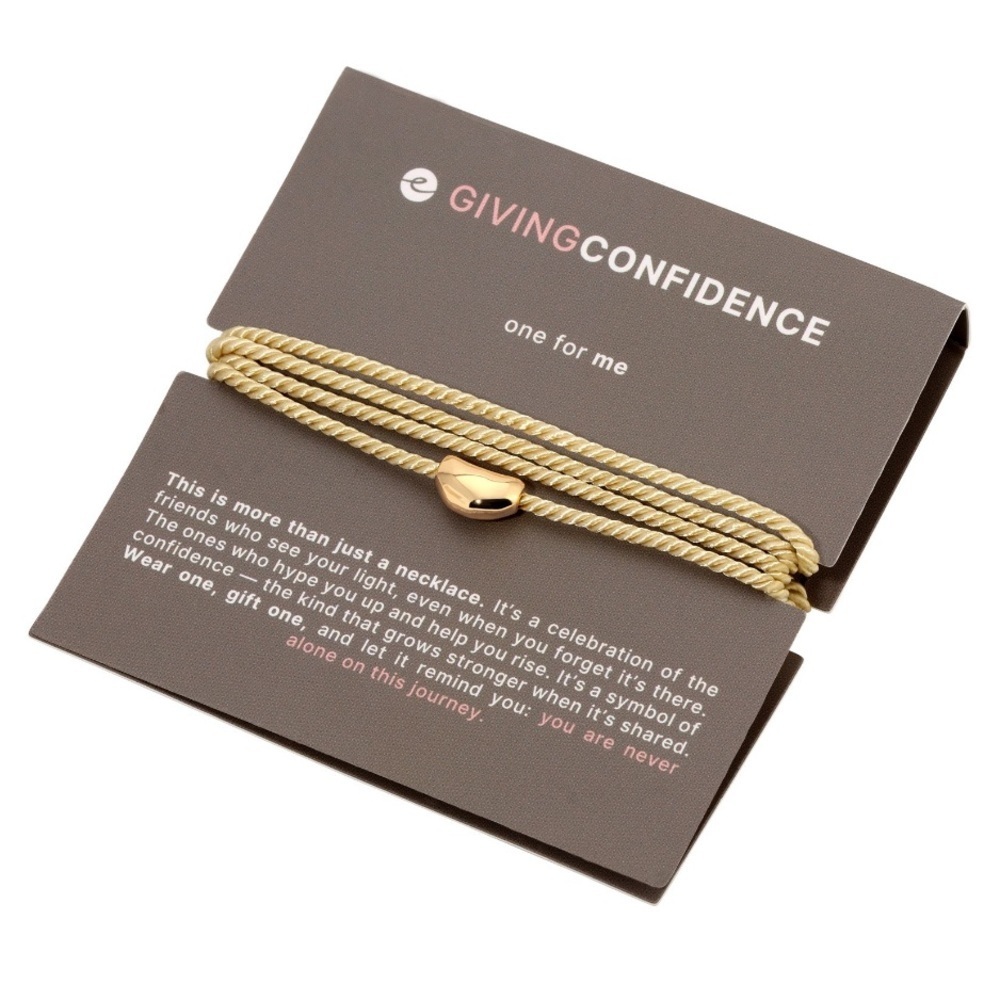 NWT ETTIKA giving confidence matching necklaces